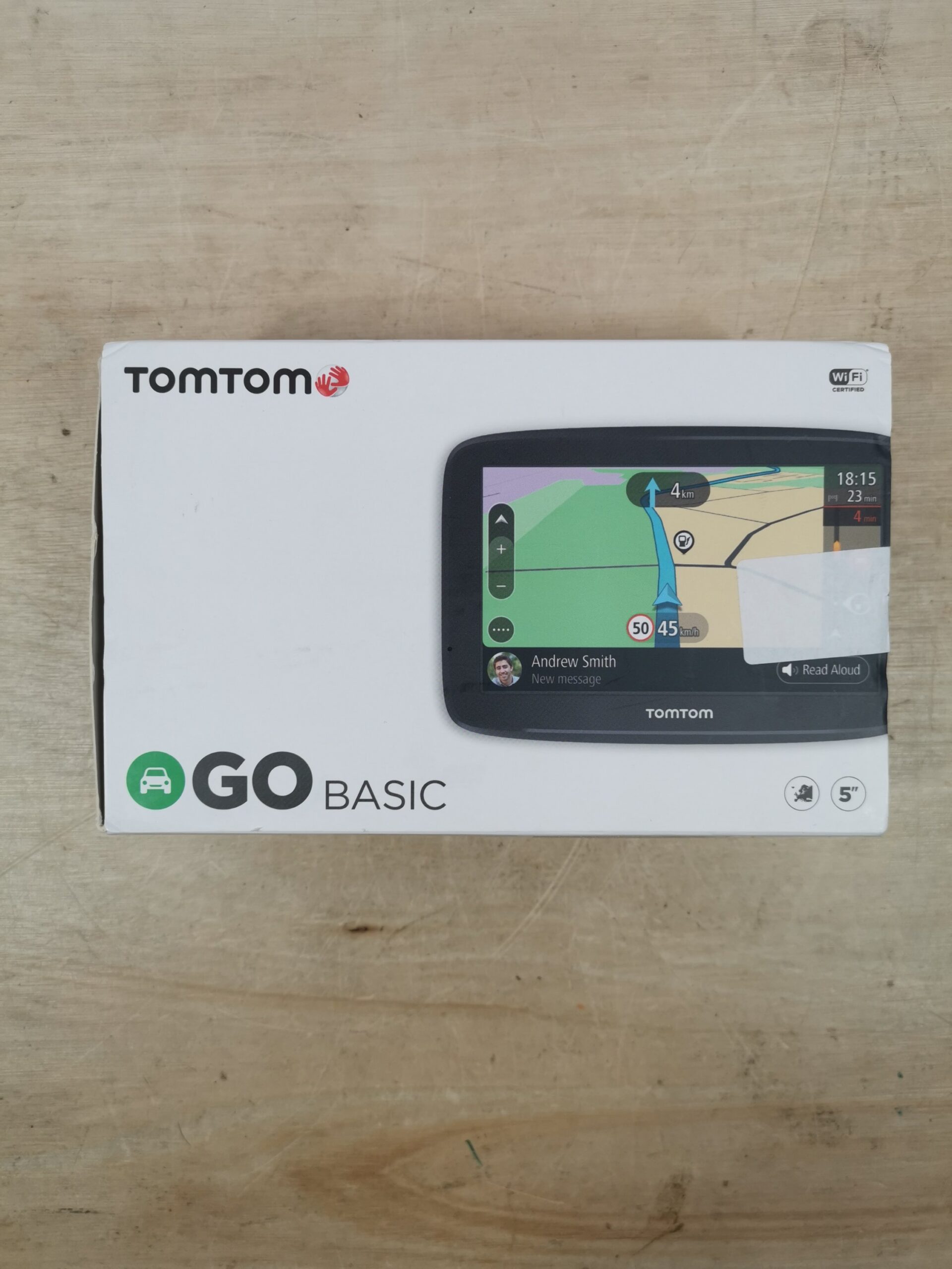 TomTom Car Sat Nav GO Basic, 5 Inch, With Traffic Congestion And Speed ...